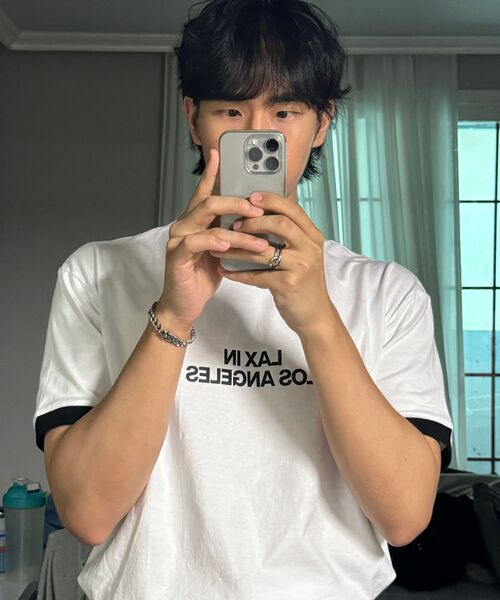 Millo Archive（ミロ アーカイブ）の「LAリンガーTシャツ[ホワイト]（Tシャツ/カットソー・メンズ・その他・MEDIUM/LARGE/X-LARGE）」の6枚目の写真