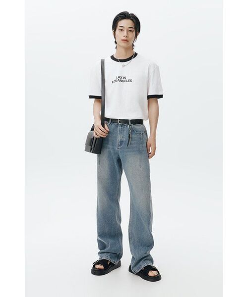 Millo Archive（ミロ アーカイブ）の「LAリンガーTシャツ[ホワイト]（Tシャツ/カットソー・メンズ・その他・MEDIUM/LARGE/X-LARGE）」の8枚目の写真