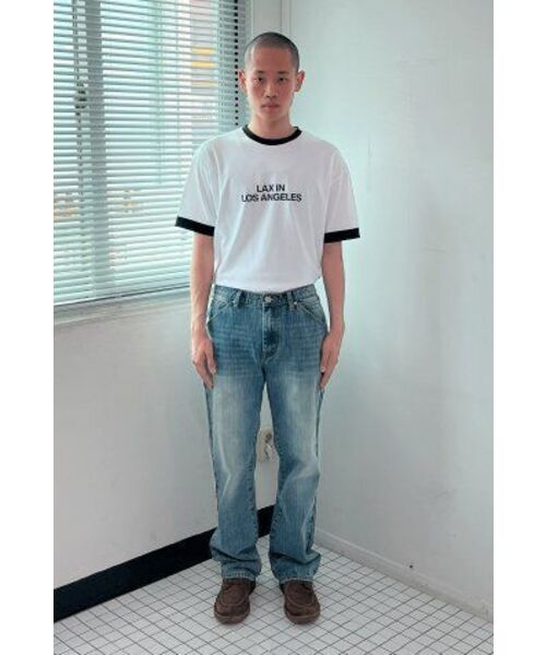 Millo Archive（ミロ アーカイブ）の「LAリンガーTシャツ[ホワイト]（Tシャツ/カットソー・メンズ・その他・MEDIUM/LARGE/X-LARGE）」の9枚目の写真