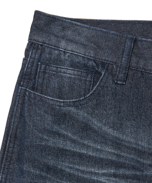 NOMANUAL(NOMANUAL)の「DESTROYED LAYER DENIM PANTS - WASHED NAVY(デニムパンツ・レディース・その他・SMALL/MEDIUM/LARGE/X-LARGE)」の5枚目の写真