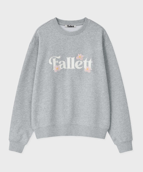 Fallett(ファレット)の「ミニブークルフラワースウェットグレー(スウェット・レディース・その他・MEDIUM/SMALL)」の1枚目の写真