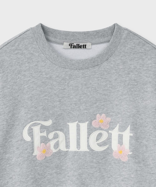 Fallett(ファレット)の「ミニブークルフラワースウェットグレー(スウェット・レディース・その他・MEDIUM/SMALL)」の3枚目の写真