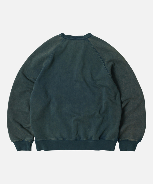 FRIZMWORKS(フリズムワークス)の「OG VINTAGE DYEING SWEATSHIRT _ DARK GREEN(スウェット・メンズ・その他・X-LARGE/MEDIUM/LARGE/SMALL)」の2枚目の写真