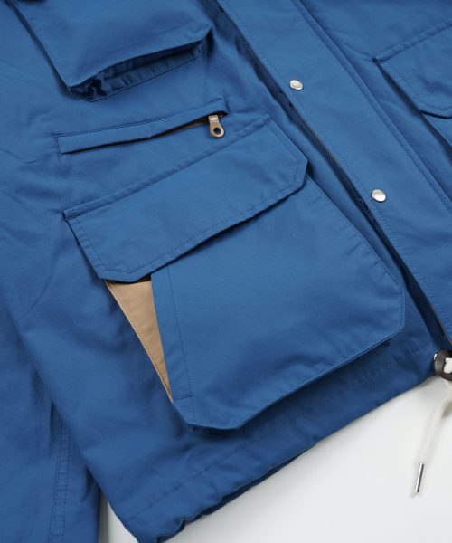FRIZMWORKS(フリズムワークス)の「60/40 MOUNTAIN PARKA 002 _ BLUE(ミリタリージャケット・メンズ・その他・X-LARGE/SMALL/MEDIUM/LARGE)」の6枚目の写真