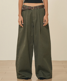 TAKEASY（テイクイージー）の「コットンフレアパンツ（カーキ）（その他パンツ）」