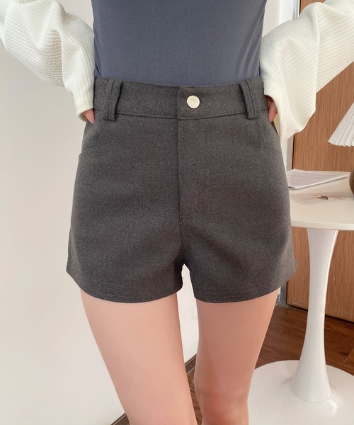 MAISON DE THERESE(メゾン ド テレーズ)の「ベルト付きハイウエスト ウール ホットパンツ(その他パンツ・レディース・ダークグレー/ブラウン/ブラック・S/M/L/XL)」の15枚目の写真