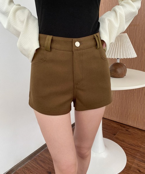 MAISON DE THERESE(メゾン ド テレーズ)の「ベルト付きハイウエスト ウール ホットパンツ(その他パンツ・レディース・ダークグレー/ブラウン/ブラック・S/M/L/XL)」の20枚目の写真