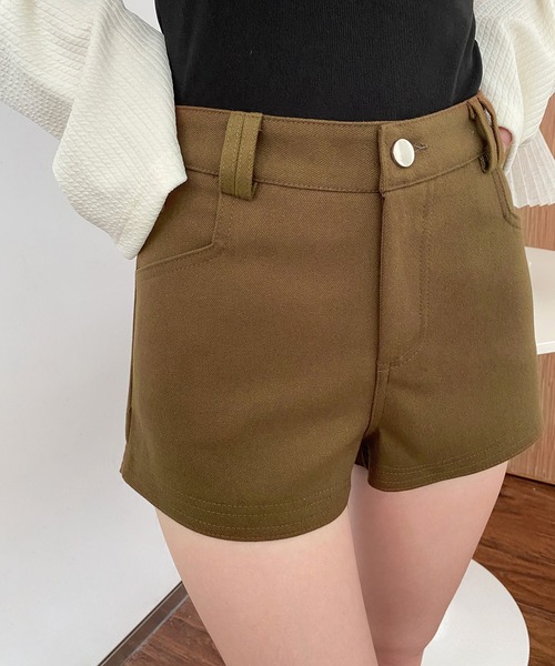 MAISON DE THERESE(メゾン ド テレーズ)の「ベルト付きハイウエスト ウール ホットパンツ(その他パンツ・レディース・ダークグレー/ブラウン/ブラック・S/M/L/XL)」の19枚目の写真