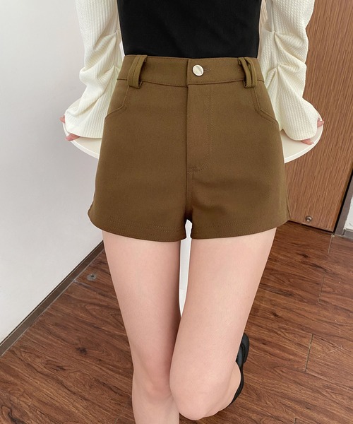 MAISON DE THERESE(メゾン ド テレーズ)の「ベルト付きハイウエスト ウール ホットパンツ(その他パンツ・レディース・ダークグレー/ブラウン/ブラック・S/M/L/XL)」の18枚目の写真