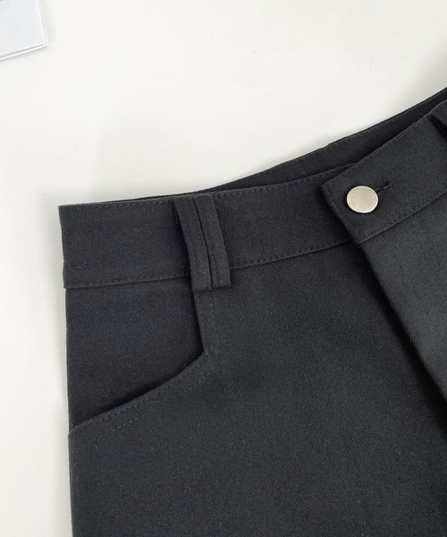 MAISON DE THERESE(メゾン ド テレーズ)の「ベルト付きハイウエスト ウール ホットパンツ(その他パンツ・レディース・ダークグレー/ブラウン/ブラック・S/M/L/XL)」の5枚目の写真