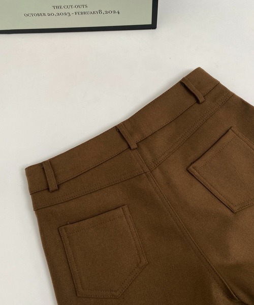 MAISON DE THERESE(メゾン ド テレーズ)の「ベルト付きハイウエスト ウール ホットパンツ(その他パンツ・レディース・ダークグレー/ブラウン/ブラック・S/M/L/XL)」の14枚目の写真