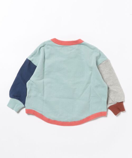 スウェード裏毛裾ラウンドトレーナー（スウェット）｜Life Support