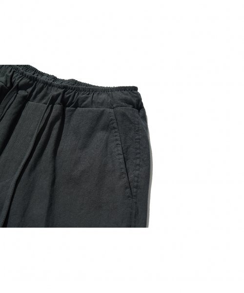 MOAA(モア)の「ソソ リネン ハーフパンツ (チャコール)(その他パンツ・メンズ・その他・LARGE/MEDIUM)」の5枚目の写真