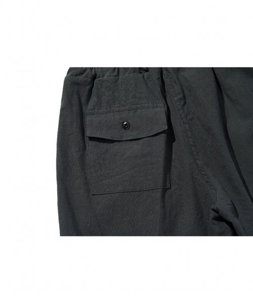 MOAA(モア)の「ソソ リネン ハーフパンツ (チャコール)(その他パンツ・メンズ・その他・LARGE/MEDIUM)」の7枚目の写真
