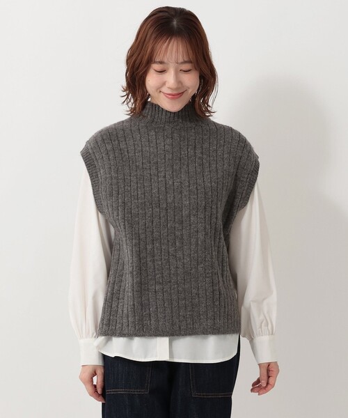 hope NEIGHBORHOOD 激レアベスト‼︎ セール】ふわもちニットベスト（ベスト）｜Afternoon Tea