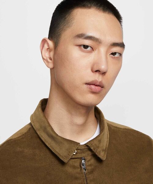 NIKE(ナイキ)の「ナイキ ライフ メンズ ハリントン ジャケット / Nike Life Men's Harrington Jacket IM9349-235 Mosswood Brown(ブルゾン・メンズ・ブラウン系その他2・XL/L/M/S/2XL)」の10枚目の写真