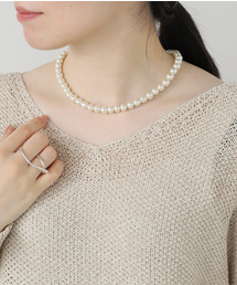 JOURNAL STANDARD relume | 《追加》RELUME 大粒ガラスパールネックレス40cm(ネックレス)