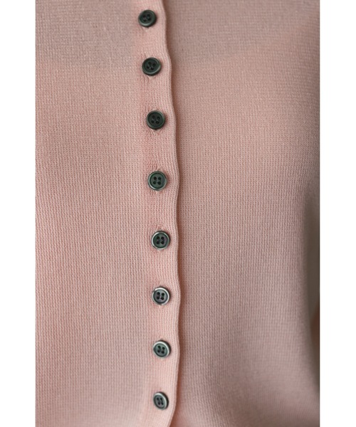 STYLEMIXER(スタイルミキサー)の「【niaulab TV by ZOZO紹介】2WAYカラーニットポロ 大人気(ニット/セーター・レディース・ピンク/ネイビー/アイボリー・FREE)」の6枚目の写真