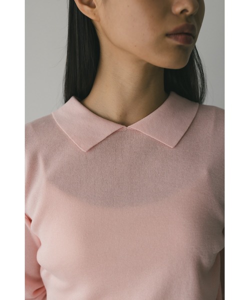 ベストセラー】2WAYカラーニットポロ 大人気（ニット/セーター