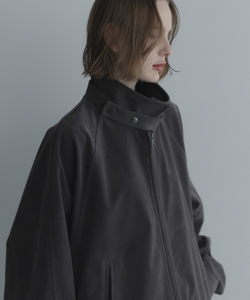 remer（リメール）の「ヴィンテージフェイクヌバックブルゾン - VINTAGE FAKE NUBUCK BLOUSON（ブルゾン・メンズ・ブラック/アッシュグレー・X-SMALL/SMALL/MEDIUM/LARGE）」の15枚目の写真