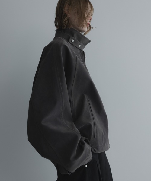 remer（リメール）の「ヴィンテージフェイクヌバックブルゾン - VINTAGE FAKE NUBUCK BLOUSON（ブルゾン・メンズ・ブラック/アッシュグレー・X-SMALL/SMALL/MEDIUM/LARGE）」の20枚目の写真