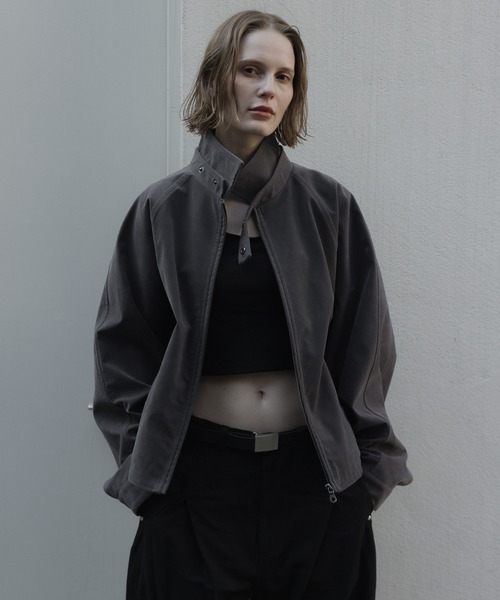 remer（リメール）の「ヴィンテージフェイクヌバックブルゾン - VINTAGE FAKE NUBUCK BLOUSON（ブルゾン・メンズ・ブラック/アッシュグレー・X-SMALL/SMALL/MEDIUM/LARGE）」の22枚目の写真