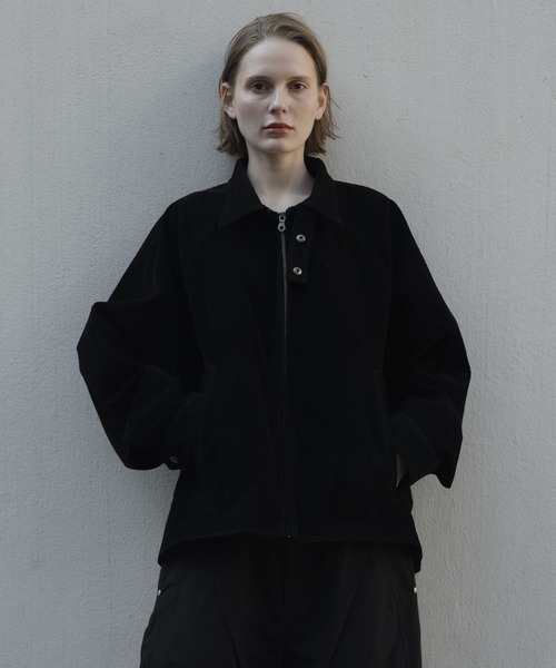 remer（リメール）の「ヴィンテージフェイクヌバックブルゾン - VINTAGE FAKE NUBUCK BLOUSON（ブルゾン・メンズ・ブラック/アッシュグレー・X-SMALL/SMALL/MEDIUM/LARGE）」の14枚目の写真