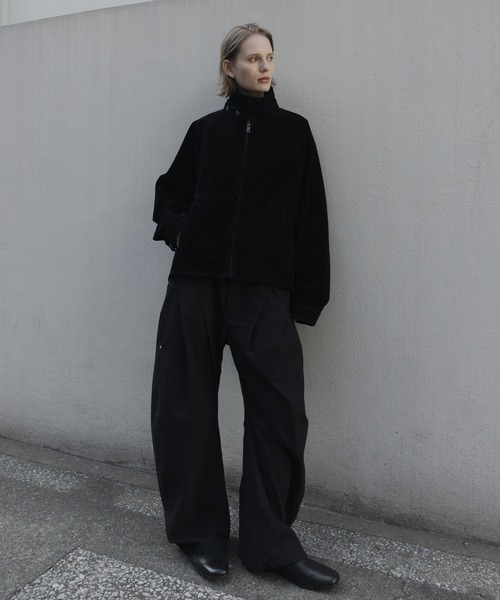 remer（リメール）の「ヴィンテージフェイクヌバックブルゾン - VINTAGE FAKE NUBUCK BLOUSON（ブルゾン・メンズ・ブラック/アッシュグレー・X-SMALL/SMALL/MEDIUM/LARGE）」の10枚目の写真