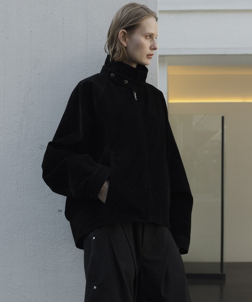 remer（リメール）の「ヴィンテージフェイクヌバックブルゾン - VINTAGE FAKE NUBUCK BLOUSON（ブルゾン・メンズ・ブラック/アッシュグレー・X-SMALL/SMALL/MEDIUM/LARGE）」の8枚目の写真