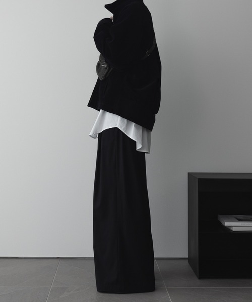 remer（リメール）の「ヴィンテージフェイクヌバックブルゾン - VINTAGE FAKE NUBUCK BLOUSON（ブルゾン・メンズ・ブラック/アッシュグレー・X-SMALL/SMALL/MEDIUM/LARGE）」の5枚目の写真