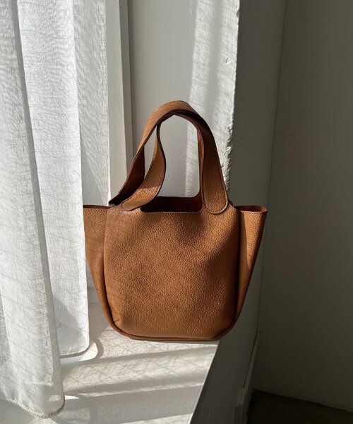 CAPRICIEUX LE'MAGE（カプリシューレマージュ）の「3roomシュリンクバッグ（ショルダーバッグ・レディース・アイボリー/ブラック/キャメル・FREE）」の18枚目の写真