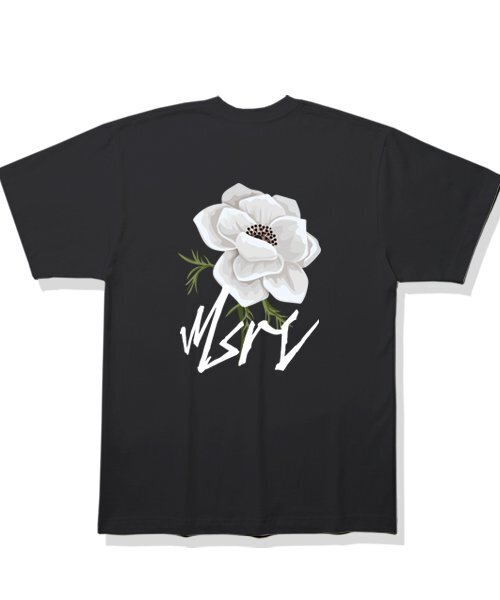 MONSTER REPUBLIC(モンスターリパブリック)の「MSRC シャロンホワイトフラワーティーシャツ ブラック(Tシャツ/カットソー・レディース・その他・MEDIUM/SMALL/X-LARGE/LARGE)」の1枚目の写真