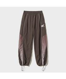 Speed Track Solid nylon Pants Brown