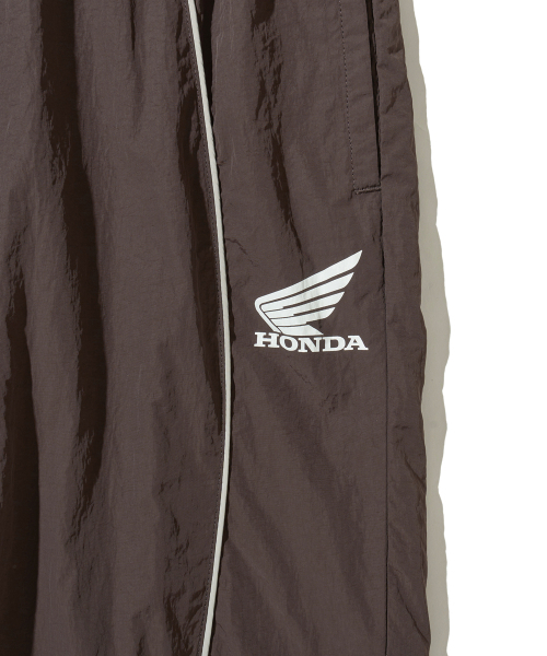 PHYPS MOTORCYCLE(フィップスモーターサイクル)の「Speed Track Solid nylon Pants Brown(スウェットパンツ・レディース・その他・LARGE/X-LARGE/SMALL/MEDIUM)」の7枚目の写真