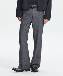 KICHUL（キチョル）の「Yk 0605 boot cut slacks (grey)（スラックス）」