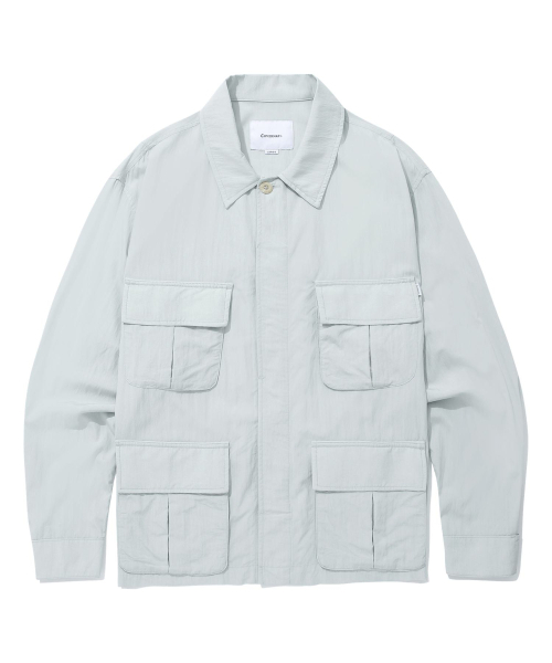 COVERNAT(カバーナット)の「ポケットファティーグジャケットライトグレー(ナイロンジャケット・レディース・その他・LARGE/MEDIUM/X-LARGE)」の1枚目の写真
