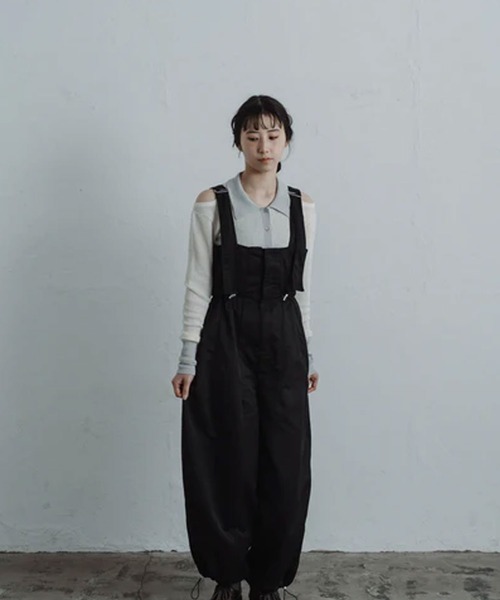 merrylatte（メリーラテ）の「stone sheer polo knit（ニット/セーター・レディース・ブルー/アイボリー・FREE）」の16枚目の写真