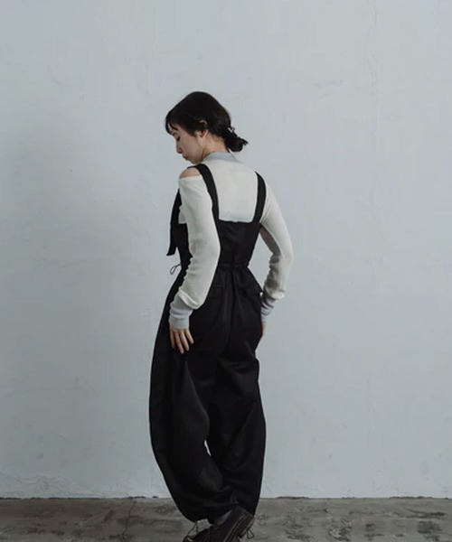 merrylatte（メリーラテ）の「stone sheer polo knit（ニット/セーター・レディース・ブルー/アイボリー・FREE）」の15枚目の写真