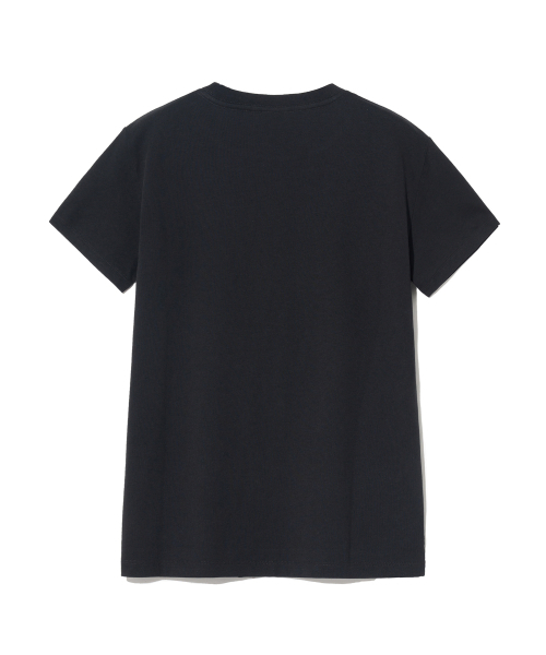 YALE（イェール）の「[PREMIUM COTTON] ウィメンズ記者コットン半袖Tシャツブラック（Tシャツ/カットソー・レディース・その他・SMALL/MEDIUM/LARGE/X-SMALL）」の3枚目の写真