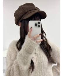 WC（ダブル シー）の「スウェードタッチキャスケット（キャスケット）」