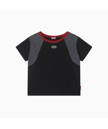 MNS Raglan Stripe T Shirt_Black
