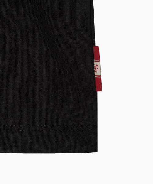 MENASOO（ミナス）の「MNS Raglan Stripe T Shirt_Black（Tシャツ/カットソー・レディース・ブラック・F）」の17枚目の写真