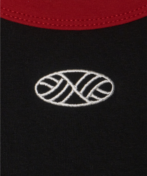 MENASOO（ミナス）の「MNS Raglan Stripe T Shirt_Black（Tシャツ/カットソー・レディース・ブラック・F）」の18枚目の写真