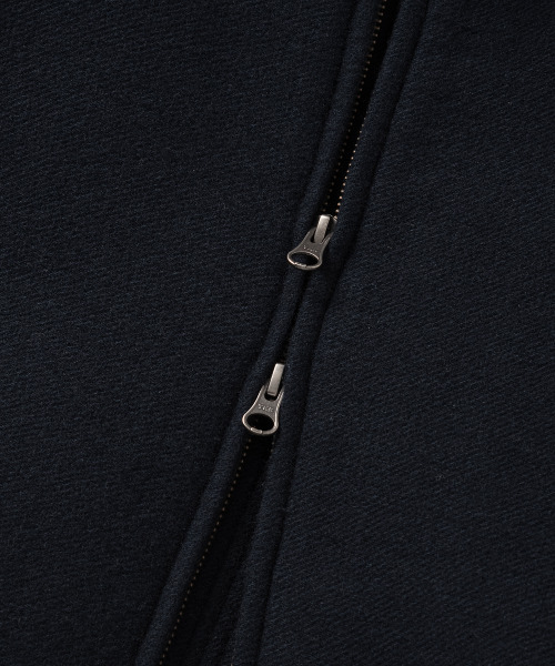 NONBLANK(ノンブランク)の「ニットカラーウールブレンドショートジャケット_DARK NAVY(その他アウター・メンズ・ダークネイビー・LARGE/MEDIUM/X-LARGE)」の6枚目の写真