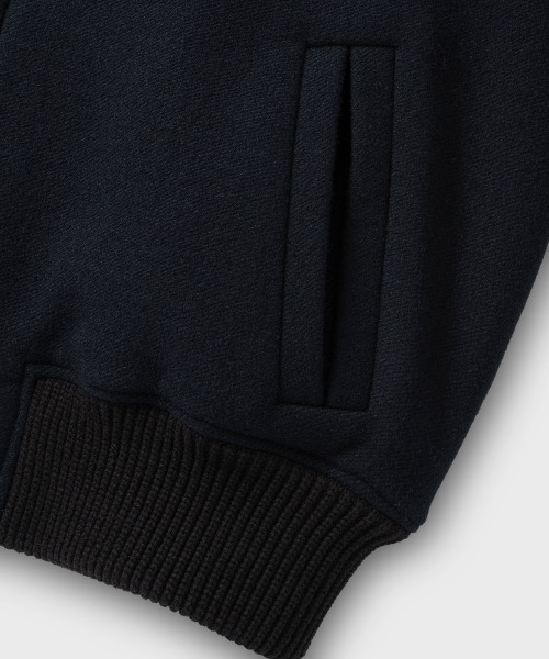 NONBLANK(ノンブランク)の「ニットカラーウールブレンドショートジャケット_DARK NAVY(その他アウター・メンズ・ダークネイビー・LARGE/MEDIUM/X-LARGE)」の9枚目の写真