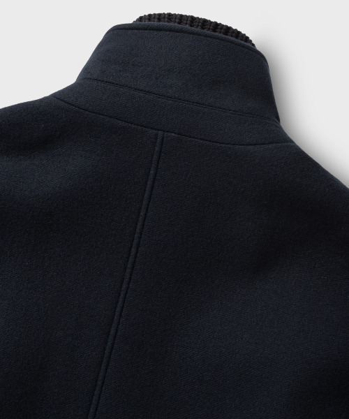 NONBLANK(ノンブランク)の「ニットカラーウールブレンドショートジャケット_DARK NAVY(その他アウター・メンズ・ダークネイビー・LARGE/MEDIUM/X-LARGE)」の10枚目の写真