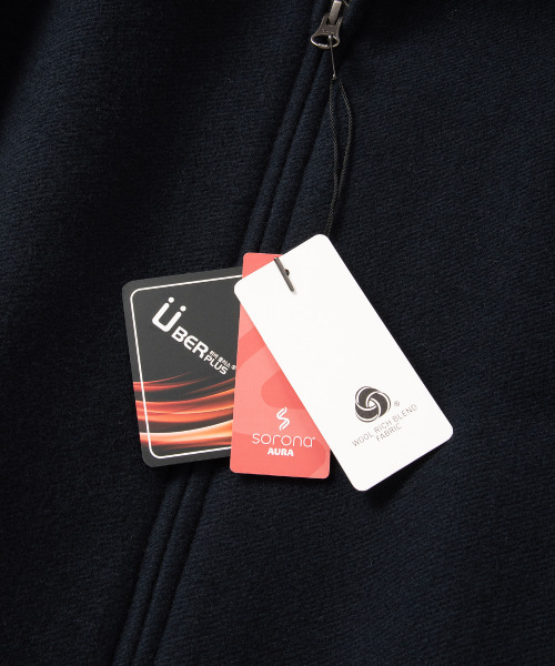 NONBLANK(ノンブランク)の「ニットカラーウールブレンドショートジャケット_DARK NAVY(その他アウター・メンズ・ダークネイビー・LARGE/MEDIUM/X-LARGE)」の11枚目の写真