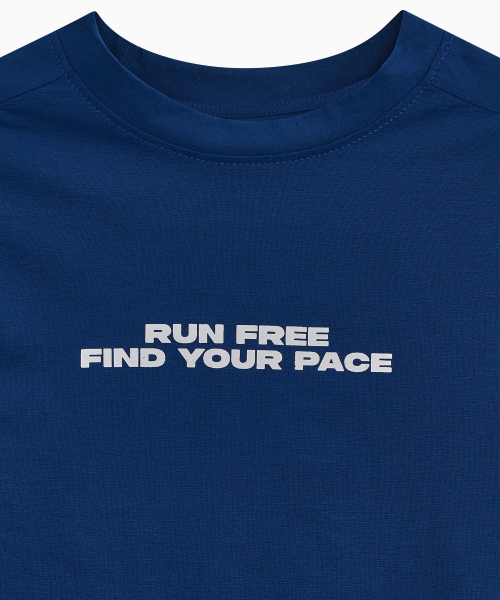 MENASOO(ミナス)の「VENODE Runfree Long Tshirts_Blue (Tight Fit)(Tシャツ/カットソー・レディース・ブルー・1/2)」の15枚目の写真