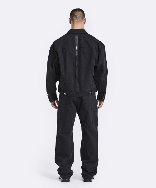 51%（フィフティーワンパーセント）の「Trucker Jacket - Black（デニムジャケット・メンズ・その他・MEDIUM/LARGE）」の3枚目の写真