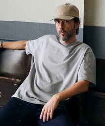プレミアムシングルセミオーバーフィットTシャツグレー